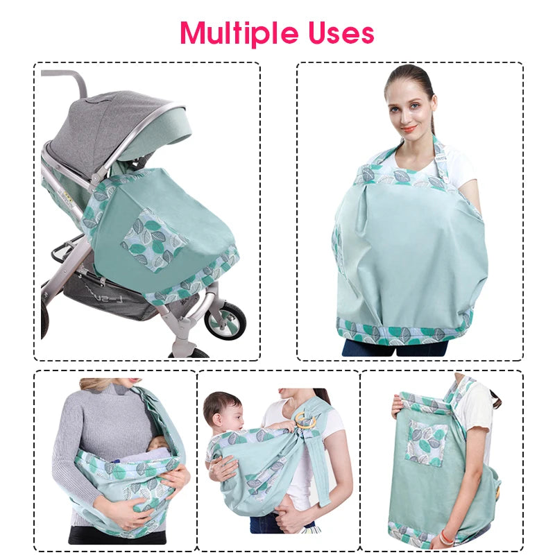 Multifunctional child carrier with free pouch